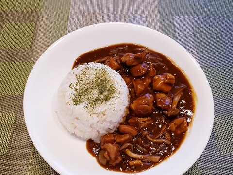 市販のルーで!鶏もも肉 の ブラウンシチュー